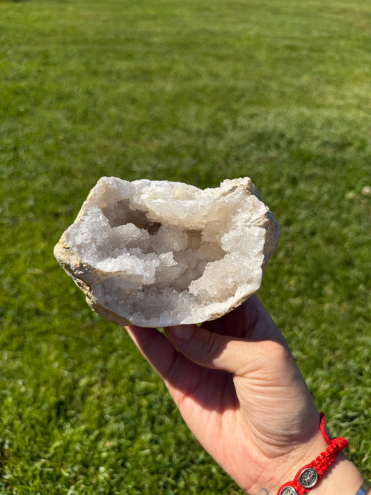 Moroccan Druzy Quartz Geode "Edward"