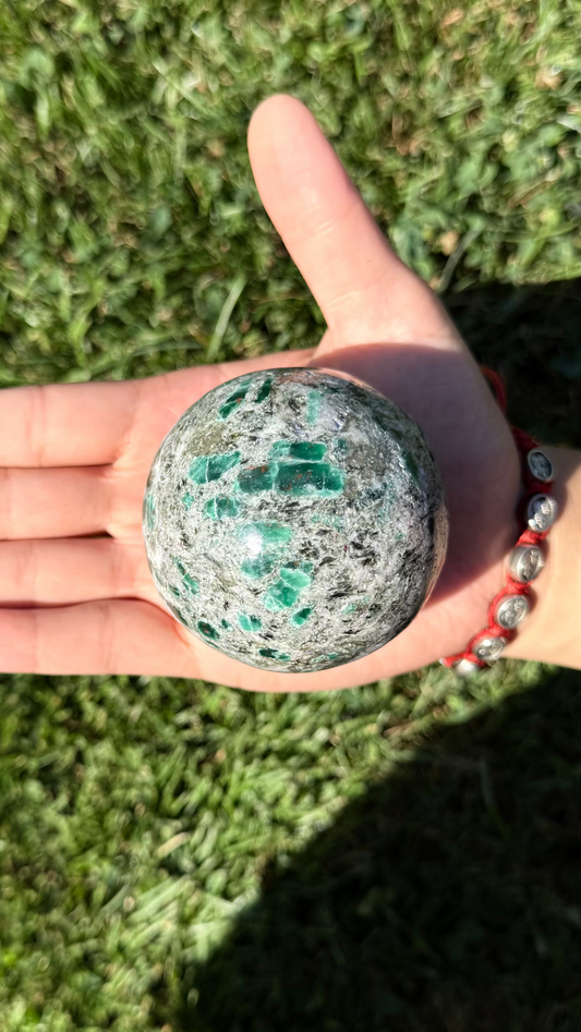 Emerald Sphere "Esme"