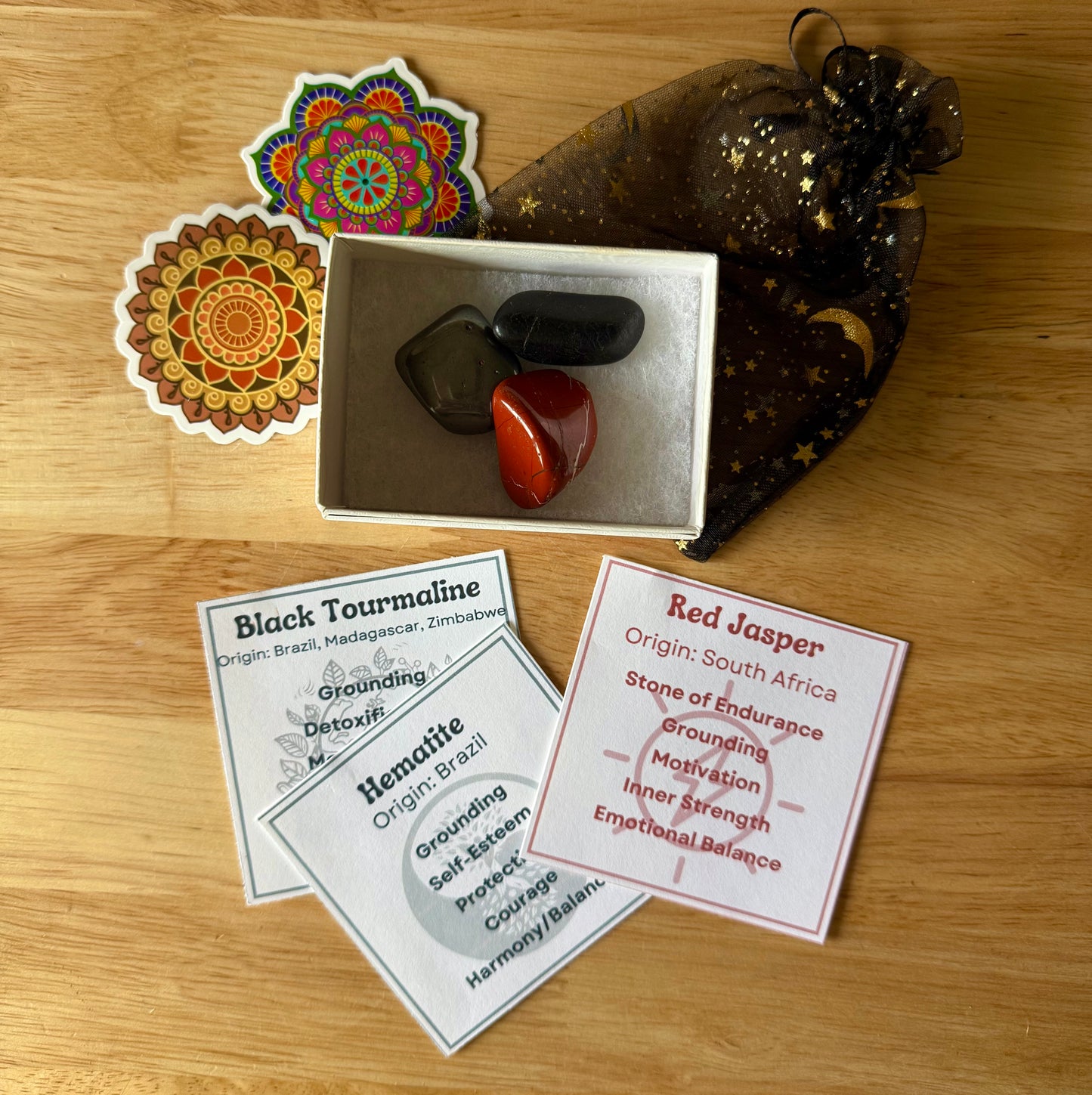 Crystal Trio: Grounding and Presence