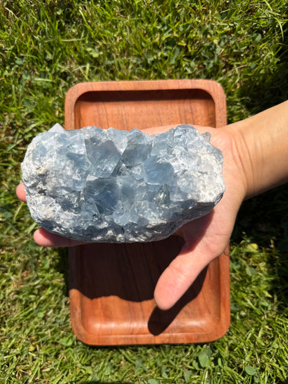 Raw Celestite Cluster "Ariana"