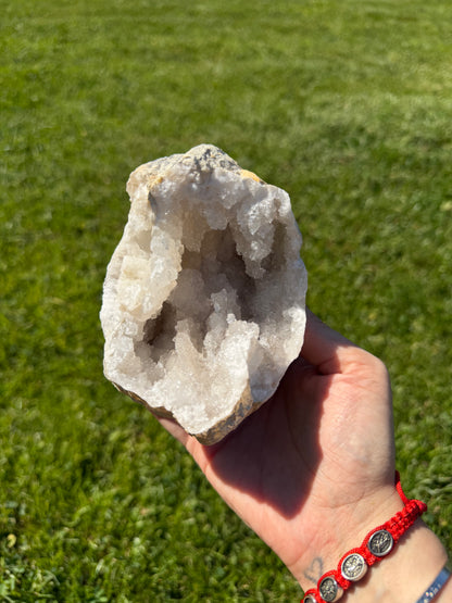 Moroccan Druzy Quartz Geode "Edward"