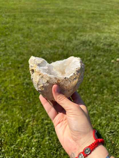 Moroccan Druzy Quartz Geode "Edward"