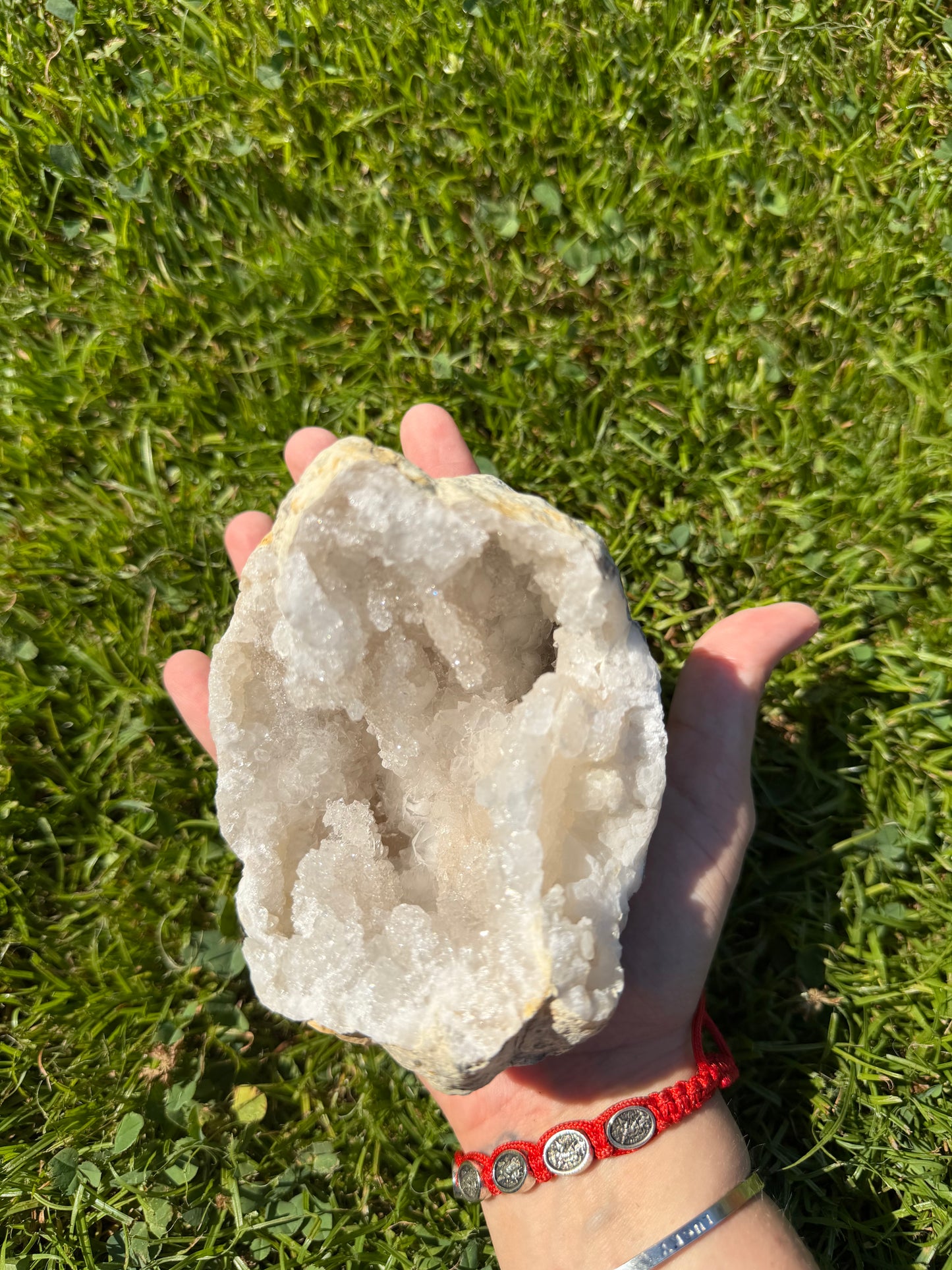 Moroccan Druzy Quartz Geode "Edward"