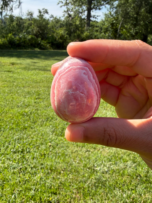 Rhodochrosite Egg "Renesmee"
