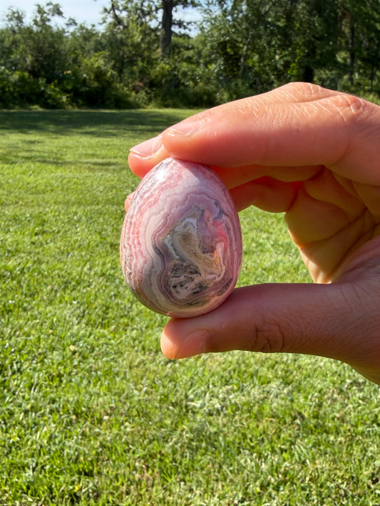 Rhodochrosite Egg "Renesmee"