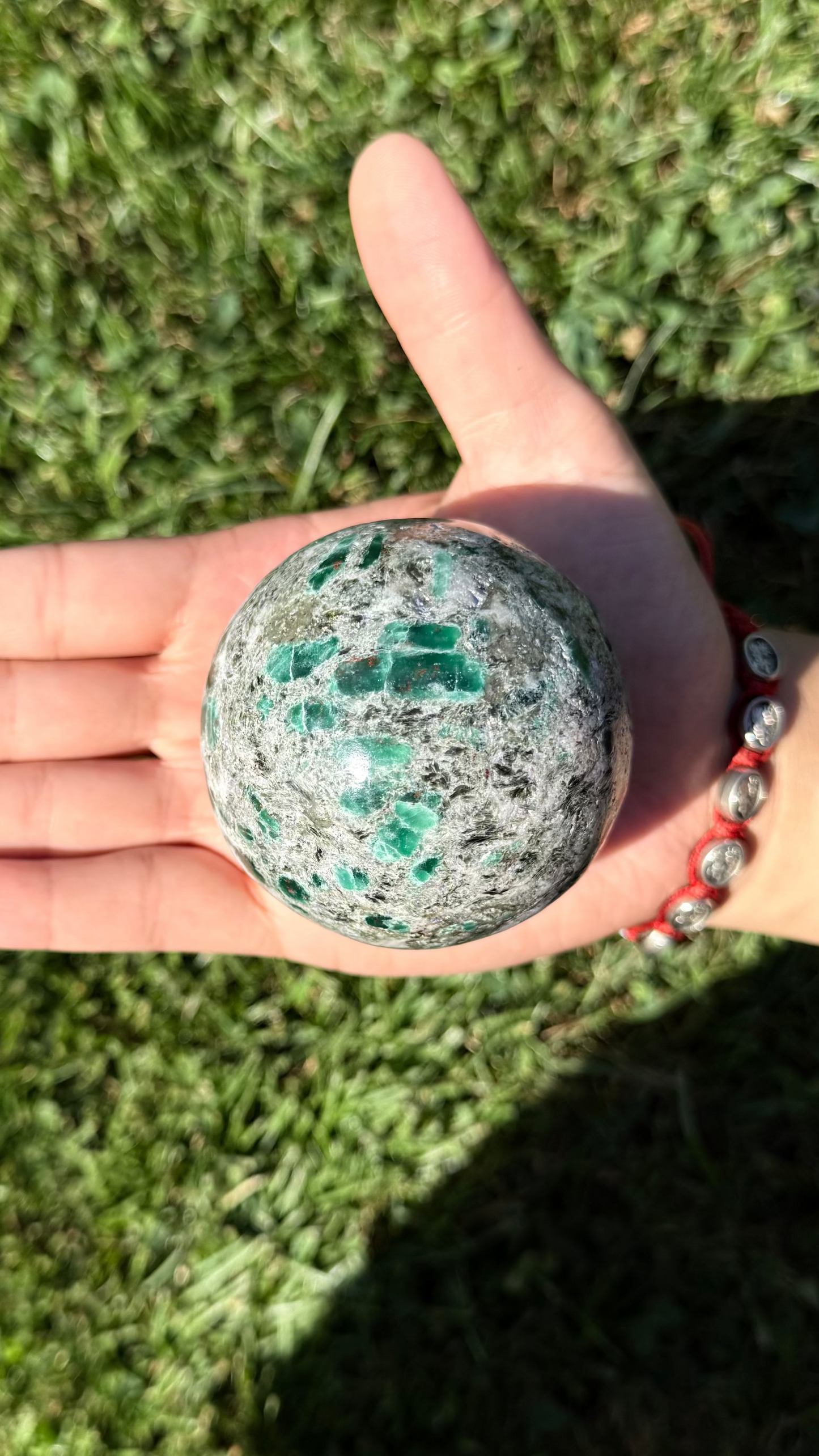 Emerald Sphere "Esme"